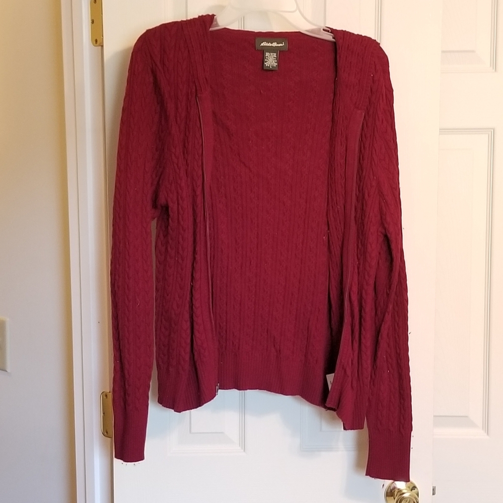 Burgundy Sweater